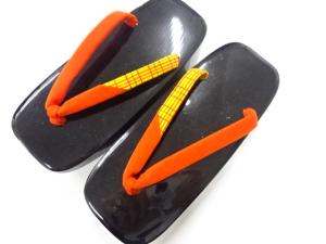 漆塗り　桐下駄(19.5センチ)